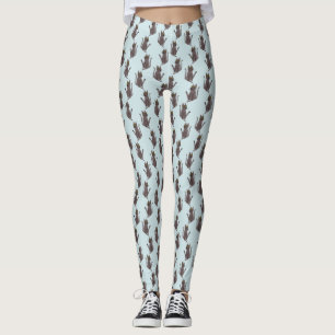 Legging Engraçado Humor de Gato