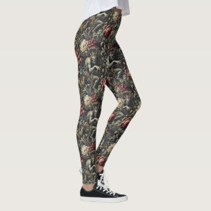 Legging Entregue-nos da Decadência - Vitoriano Gótico