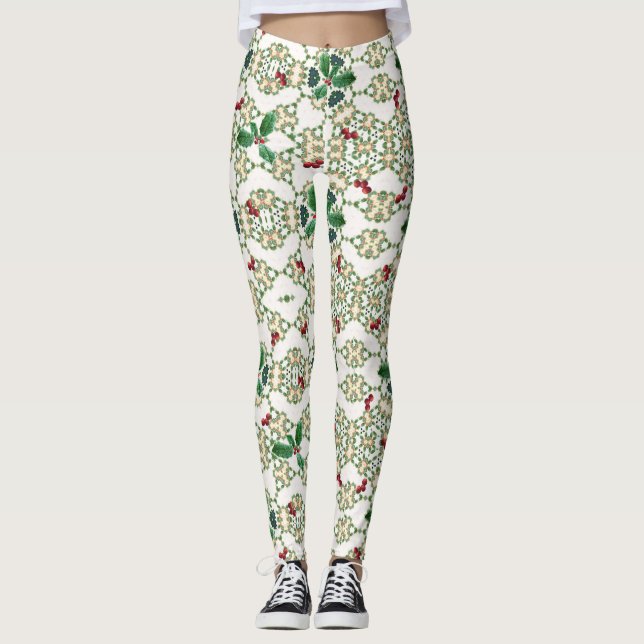 Legging Época de azevinho (Frente)