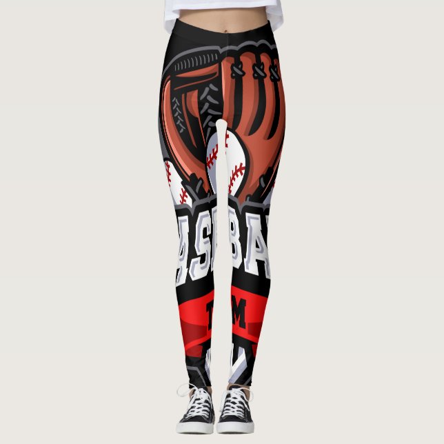 Legging Equipe de beisebol (Frente)