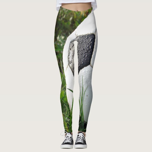 Legging Equipe de futebol Desportiva Calças de Yoga Feitas (Frente)