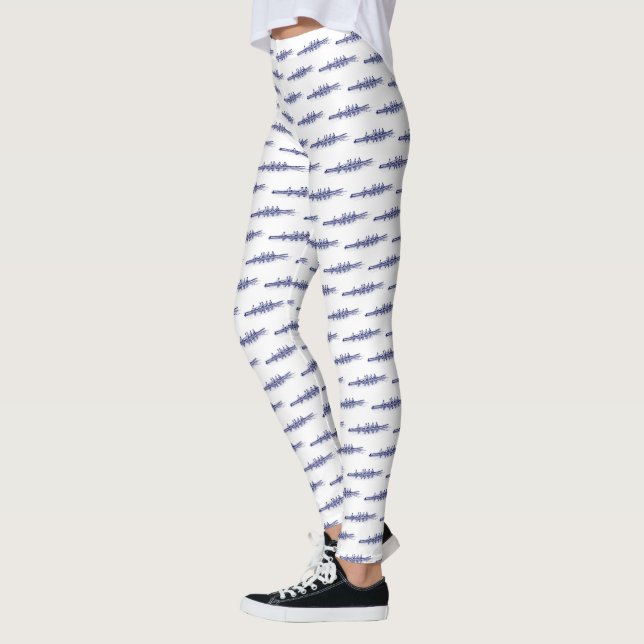 Legging Equipe de Remo Remadores de Remo Azul Esportes Aqu (Esquerda)