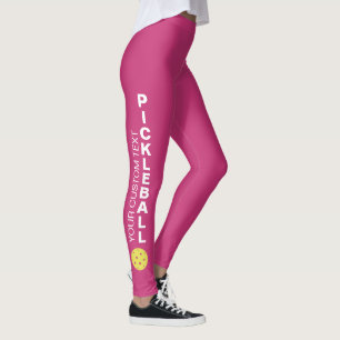 Legging Equipe Personalizada do Clube Pickleball Seu Espor