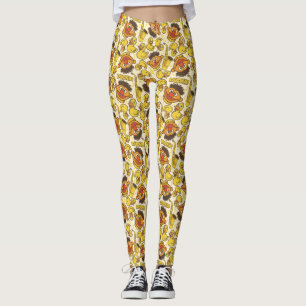 Legging Ernie e Rubber Duckie Pattern
