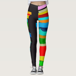 Legging Escadas coloridas