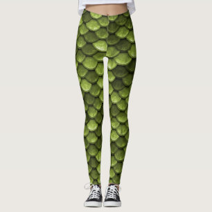 Legging Escala de Sereia Verde