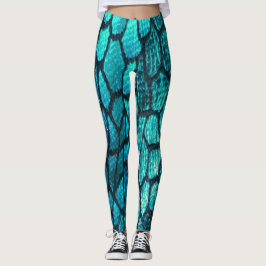 Legging Escalas de caneleiras da forma no encalhado