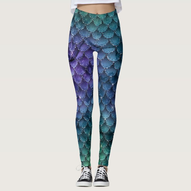 Legging Escalas de Dragões (Frente)
