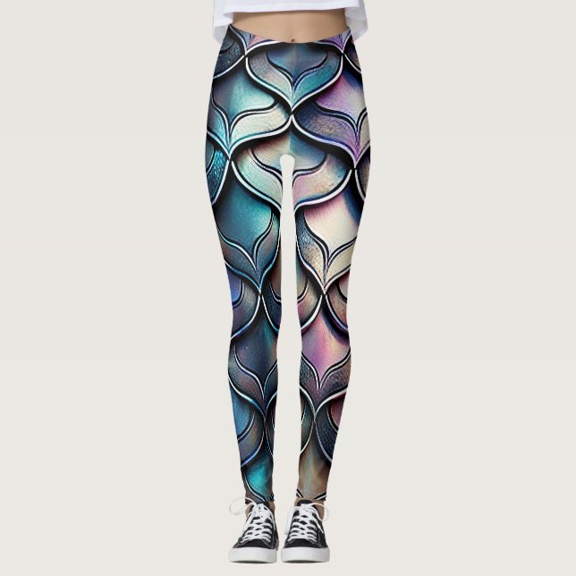 Legging Escalas de Dragões (Frente)