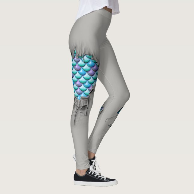Legging Escalas de Sereia (Direita)