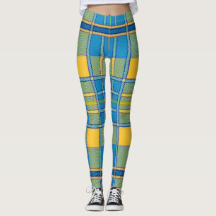 legging escocesa xadrez tartã