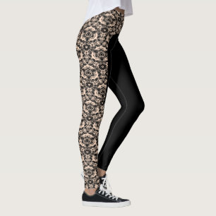Legging Escolha "as caneleiras do design do laço régio" 
