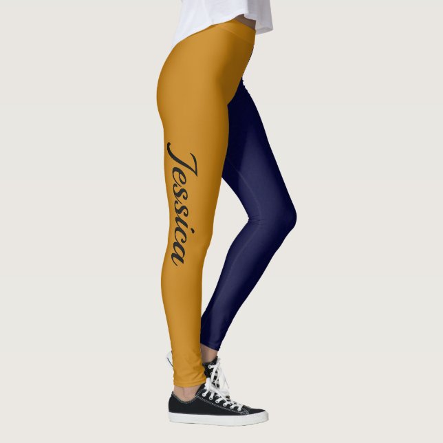 LEGGING ESCOLHA O CHEERLEADER COR DOURADO COR (Direita)