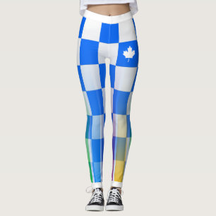 Legging Escolha seu Verificador de Mapeamento Canadiano Co