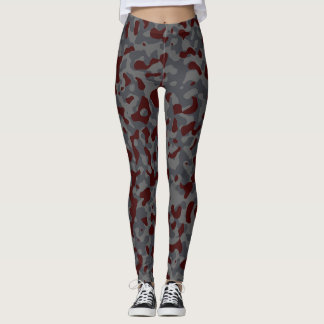 Legging Escorpião de cinza, Atum, Vermelho, Rosa búlgaro, 