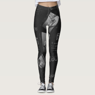 Legging Escrevendo fotografia