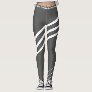 Legging Escritório sobre cinzas modernas