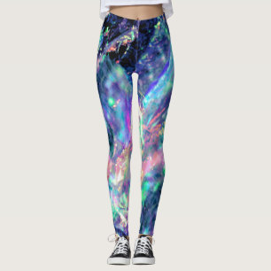Legging escuridão e luz, opal escuro: