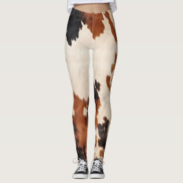Legging Escuro-escuro-branco-esverdeado
