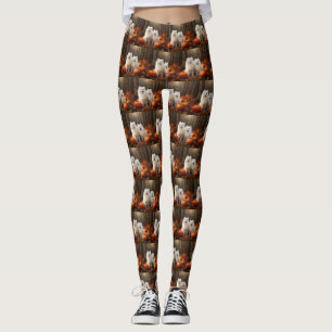 Legging Eskimo Americano Puppy Autumn Delight Pumpkin