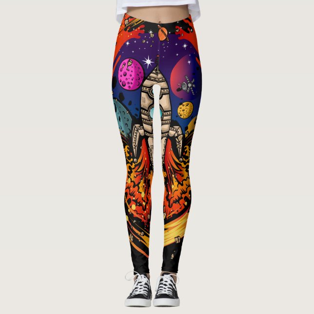 Legging Espachante de Explosão (Frente)