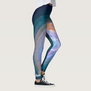 Legging Espaço Artwear da nebulosa do olho de gato