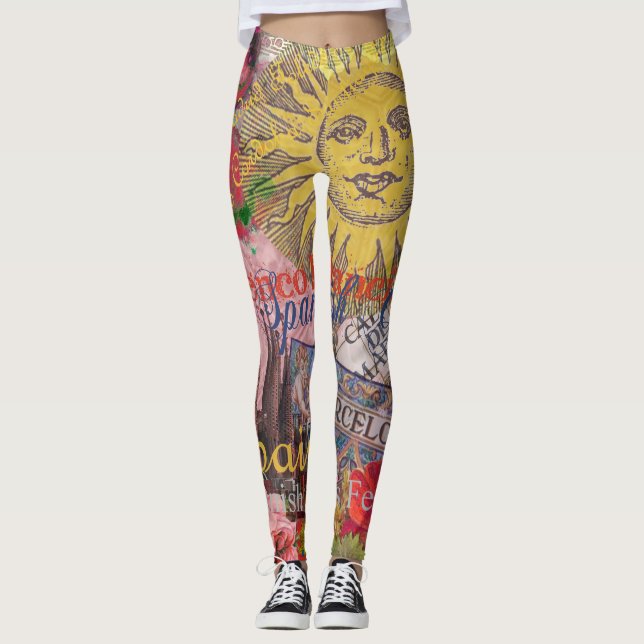 Legging Espanha Sunshine - Arte Espanhola (Frente)