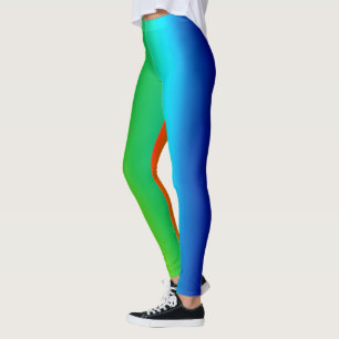 Legging Espectro das cores do arco-íris