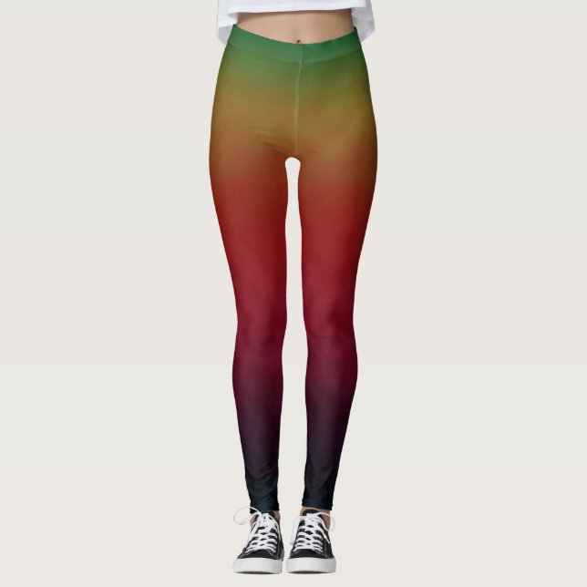 Legging Espectro Desvanecente do Solo (Frente)