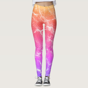 Legging Espectro Vibrante: Novo Estilo de Moda Multicolori