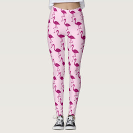 Legging Espelho brilhante flamingo Pink