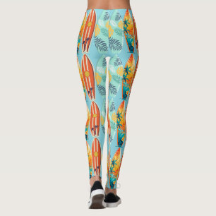 Legging Espetáculo de surfboard