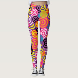 Legging Espirais psicodélicos Trendy Summer