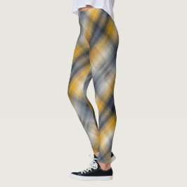 Legging espiral amarela