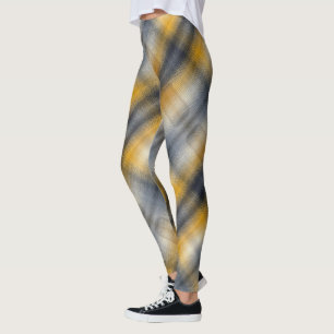 Legging espiral amarela