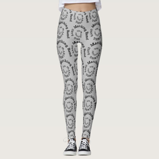 Legging Espiral da Banda Marching (Frente)