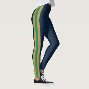Legging Espírito de Equipe dos Irlandeses, Verde, Dourado