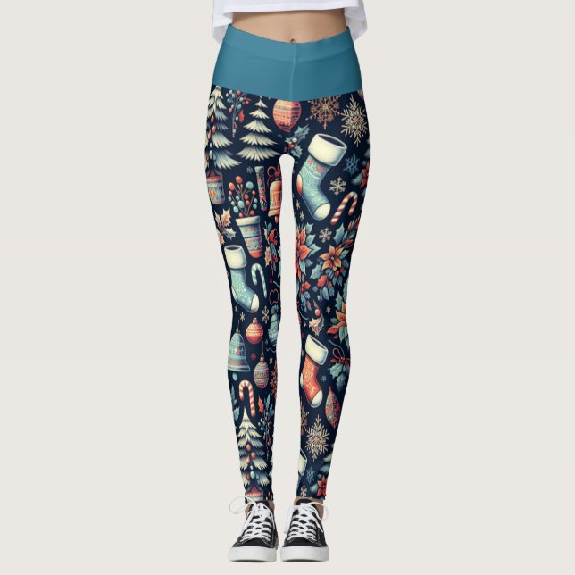 Legging Espírito de Natal (Frente)