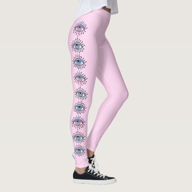 Legging Espiritual espiritual, cor-de-rosa (Direita)