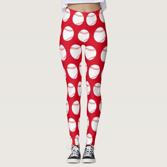 Legging Esportes com cores personalizados da equipe de bei (Frente)