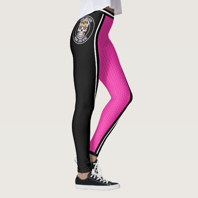Legging Esportes De Variedade De cheerleader Cor-De-Rosa L (Direita)