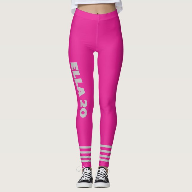 Legging Esportes personalizados - Exercício de desempenho  (Frente)