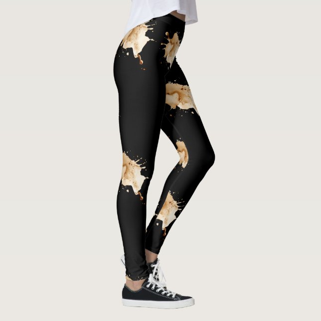 Legging Espresso Splash Atlético (Direita)