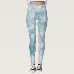 Legging Espuma de Ondas bonito
