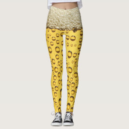 Legging Espuma e Bolhas de Cerveja