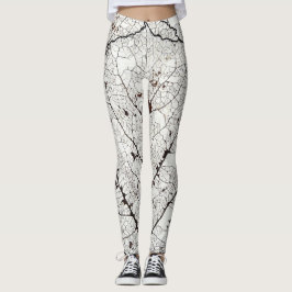 Legging Esqueleto 1 da folha de Aspen