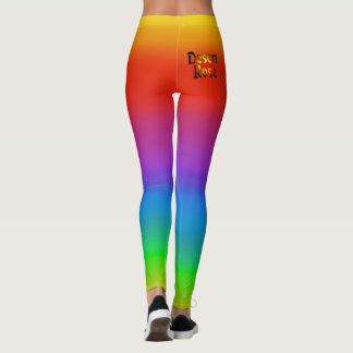 Legging Esquema de cores da poeira
