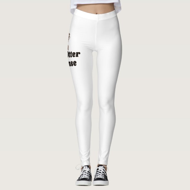 Legging Essa é uma camiseta engraçada e engraçada (Frente)