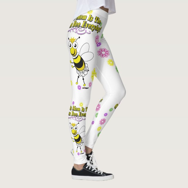 Legging Esta Mãe É A Rainha Abelha Todos Os Dias (Direita)