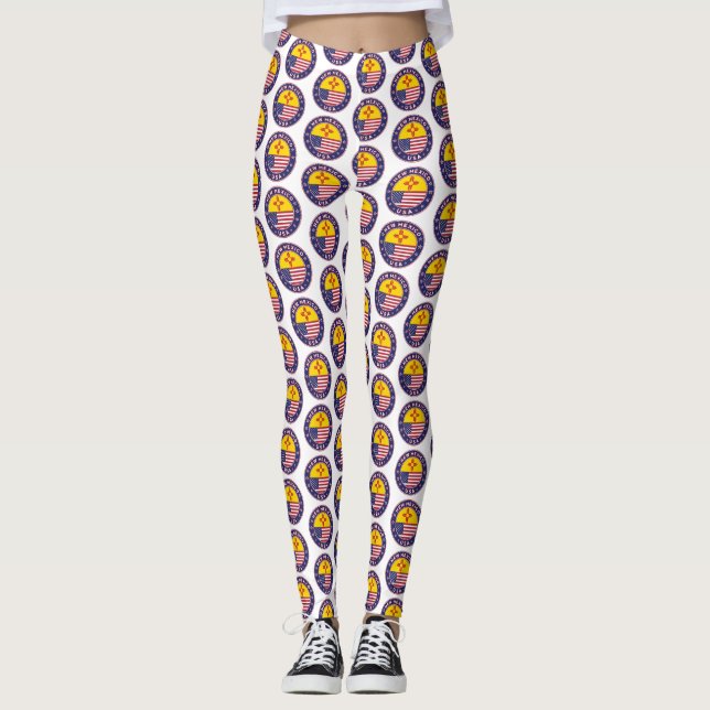 Legging Estado do Novo México (Frente)